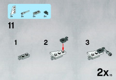 LEGO 9677 instructions page 15 – build guide