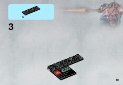 LEGO 9677 instructions page 19 – build guide