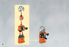 LEGO 9677 instructions page 2 – build guide