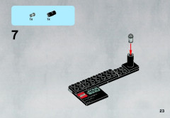 LEGO 9677 instructions page 23 – build guide