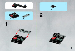 LEGO 9678 instructions page 21 – build guide