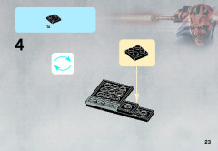 LEGO 9678 instructions page 23 – build guide