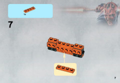 LEGO 9678 instructions page 7 – build guide