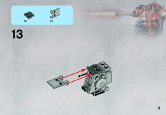 LEGO 9679 instructions page 11 – build guide