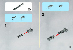LEGO 9679 instructions page 13 – build guide