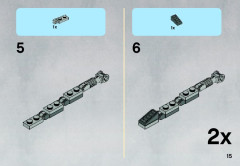 LEGO 9679 instructions page 15 – build guide