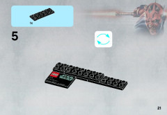 LEGO 9679 instructions page 21 – build guide