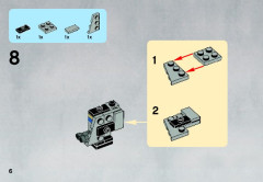 LEGO 9679 instructions page 6 – build guide