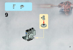 LEGO 9679 instructions page 7 – build guide