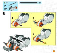 LEGO 9797 instructions page 13 – build guide