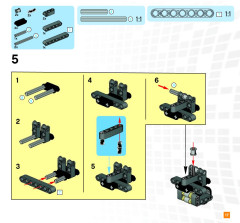 LEGO 9797 instructions page 17 – build guide