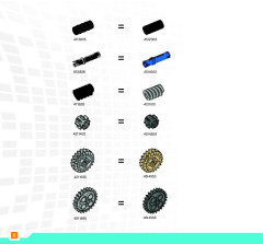 LEGO 9797 instructions page 2 – build guide