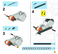 LEGO 9797 instructions page 9 – build guide